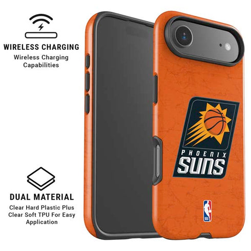 NBA Phoenix Suns Distressed iPhone 17 Air Magsafe Impact Case
