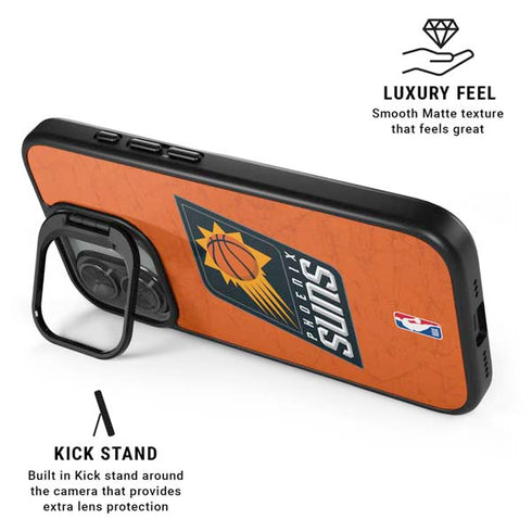 NBA Phoenix Suns Distressed iPhone 17 Kickstand Case