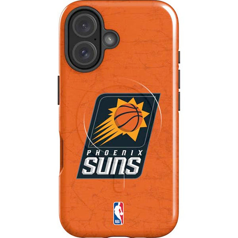 NBA Phoenix Suns Distressed iPhone 17 Magsafe Impact Case