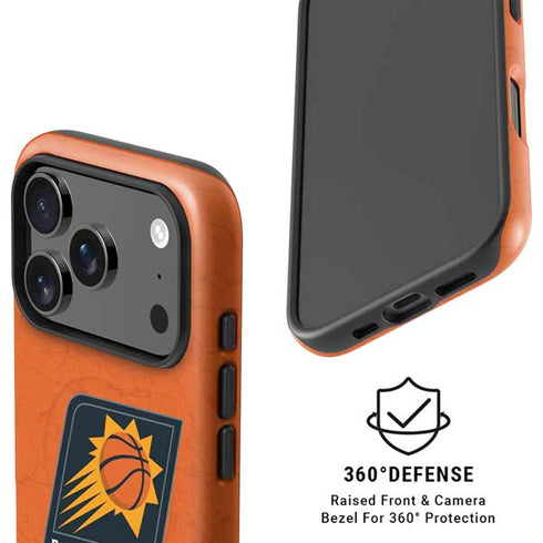 NBA Phoenix Suns Distressed iPhone 17 Pro Magsafe Impact Case