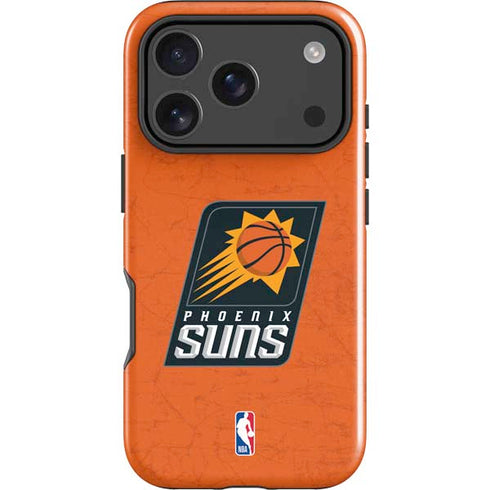 NBA Phoenix Suns Distressed iPhone 17 Pro Max Impact Case