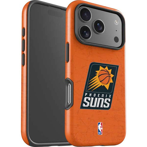 NBA Phoenix Suns Distressed iPhone 17 Pro Max Impact Case