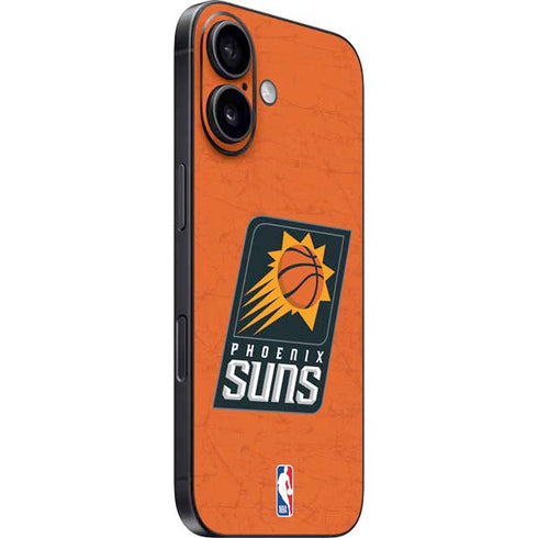 NBA Phoenix Suns Distressed iPhone 17 Skin