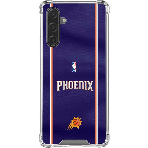 NBA Phoenix Suns Jersey Galaxy A17 Clear Case