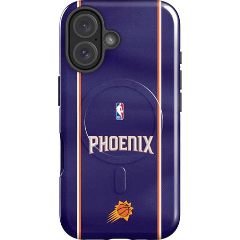 NBA Phoenix Suns Jersey iPhone 16 Magsafe Impact Case