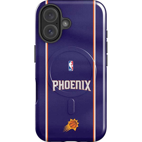 NBA Phoenix Suns Jersey iPhone 16 Plus Magsafe Impact Case
