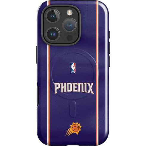 NBA Phoenix Suns Jersey iPhone 16 Pro Max Magsafe Impact Case