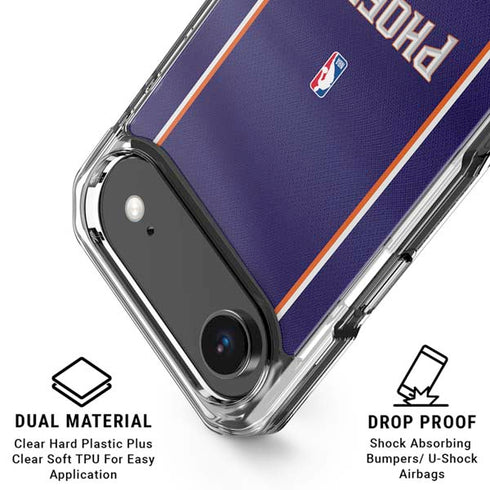 NBA Phoenix Suns Jersey iPhone 17 Air Clear Case
