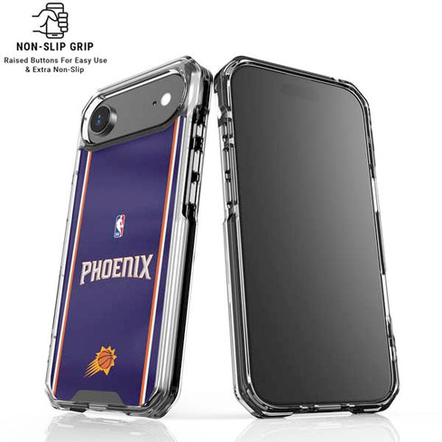 NBA Phoenix Suns Jersey iPhone 17 Air Clear Case