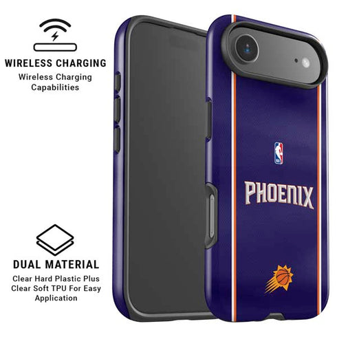 NBA Phoenix Suns Jersey iPhone 17 Air Magsafe Impact Case