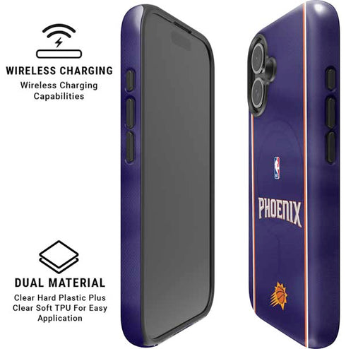 NBA Phoenix Suns Jersey iPhone 17 Magsafe Impact Case