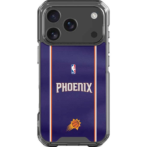 NBA Phoenix Suns Jersey iPhone 17 Pro Clear Case