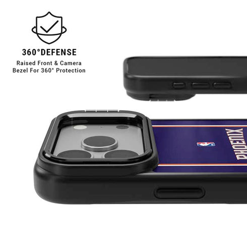 NBA Phoenix Suns Jersey iPhone 17 Pro Max Kickstand Case