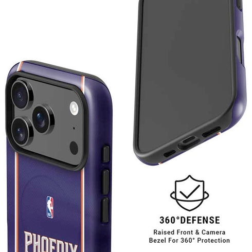 NBA Phoenix Suns Jersey iPhone 17 Pro Max Magsafe Impact Case