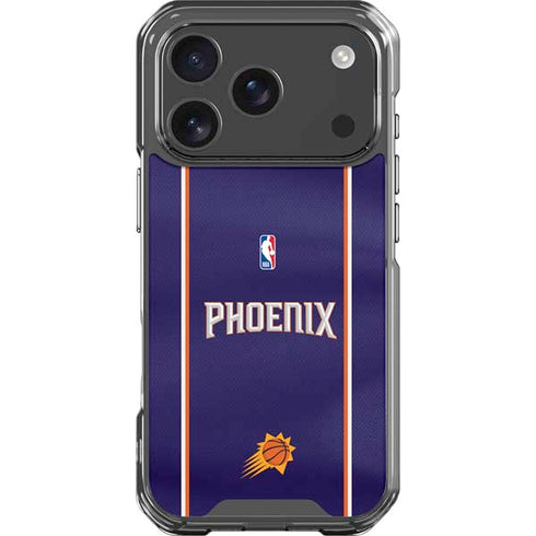 NBA Phoenix Suns Jersey iPhone 18 Pro Clear Case