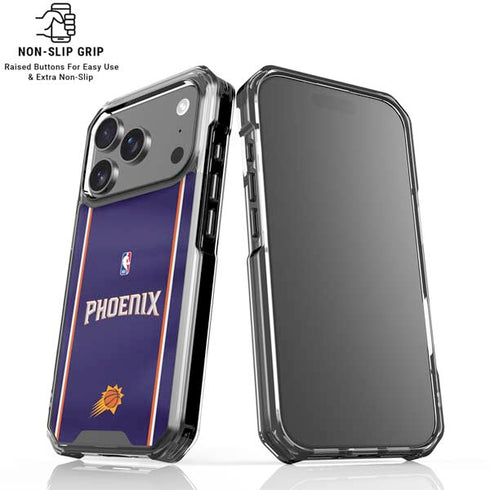 NBA Phoenix Suns Jersey iPhone 18 Pro Clear Case
