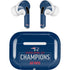 NFL Super Bowl LIII Champions Go Pats AirPods Skins