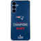 NFL Super Bowl LIII Champions Go Pats Galaxy A35 5G Clear Case