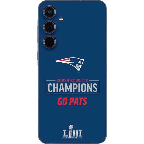 NFL Super Bowl LIII Champions Go Pats Galaxy A55 5G Skin