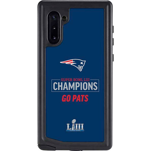 NFL Super Bowl LIII Champions Go Pats Galaxy Cases