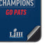 NFL Super Bowl LIII Champions Go Pats Galaxy S25 Skin