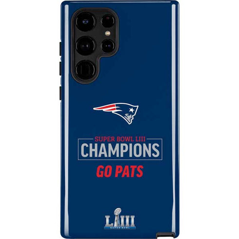 NFL Super Bowl LIII Champions Go Pats Galaxy S25 Ultra Impact Case
