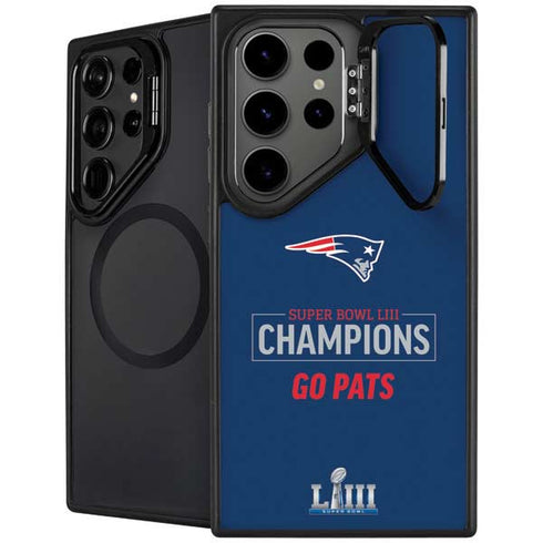 NFL Super Bowl LIII Champions Go Pats Galaxy S24 Ultra Kickstand Case