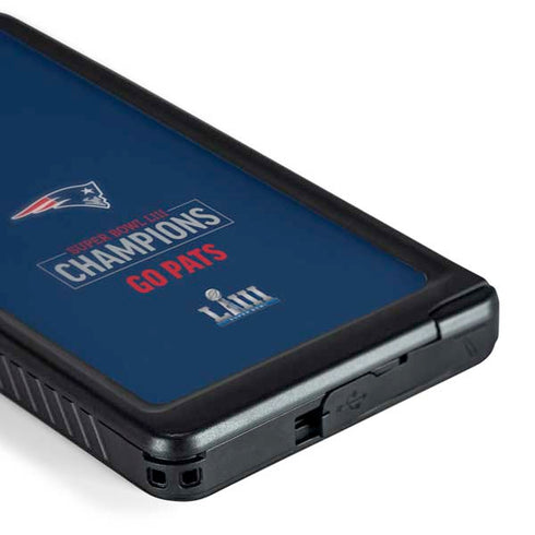 NFL Super Bowl LIII Champions Go Pats Galaxy S24 Ultra Waterproof Case