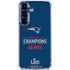 NFL Super Bowl LIII Champions Go Pats Galaxy S25 Clear Case