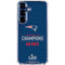 NFL Super Bowl LIII Champions Go Pats Galaxy S25 Plus Clear Case