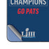 NFL Super Bowl LIII Champions Go Pats Galaxy Z Fold5 5G Skin