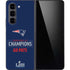 NFL Super Bowl LIII Champions Go Pats Galaxy Z Fold5 5G Skin