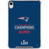NFL Super Bowl LIII Champions Go Pats iPad 11th Gen (2025) Clear Case