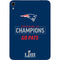 NFL Super Bowl LIII Champions Go Pats Apple iPad Mini Skin