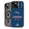 NFL Super Bowl LIII Champions Go Pats iPhone 14 Plus Kickstand Case