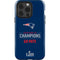 NFL Super Bowl LIII Champions Go Pats iPhone 15 Pro Impact Case