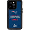 NFL Super Bowl LIII Champions Go Pats iPhone 15 Pro Waterproof Case