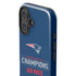 NFL Super Bowl LIII Champions Go Pats iPhone 16 Plus Impact Case