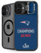 NFL Super Bowl LIII Champions Go Pats iPhone 16 Plus Kickstand Case
