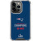 NFL Super Bowl LIII Champions Go Pats iPhone 16 Pro Clear Case
