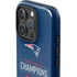 NFL Super Bowl LIII Champions Go Pats iPhone 16 Pro Impact Case
