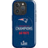 NFL Super Bowl LIII Champions Go Pats iPhone 16 Pro Magsafe Impact Case
