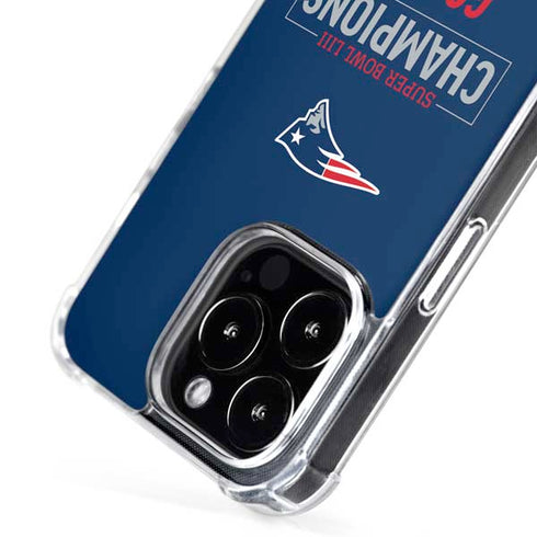 NFL Super Bowl LIII Champions Go Pats iPhone 16 Pro Max MagSafe Case