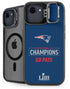 NFL Super Bowl LIII Champions Go Pats iPhone 16e Kickstand Case