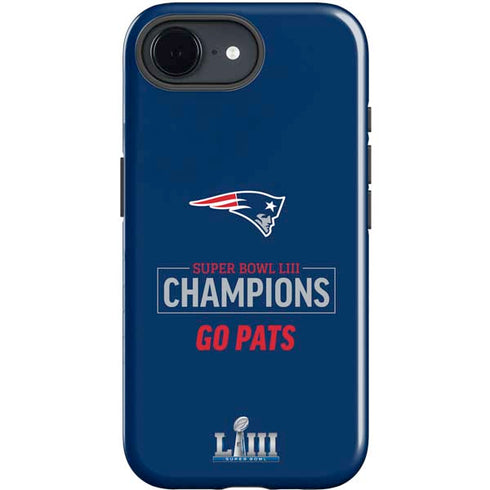NFL Super Bowl LIII Champions Go Pats iPhone 16e Impact Case