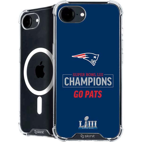 NFL Super Bowl LIII Champions Go Pats iPhone 16e MagSafe Case