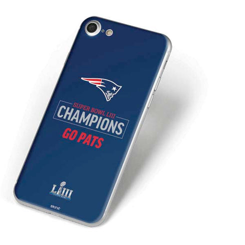 NFL Super Bowl LIII Champions Go Pats iPhone 8 Skin