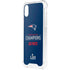 NFL Super Bowl LIII Champions Go Pats iPhone XS Clear Case