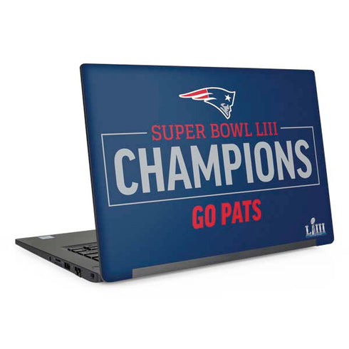 NFL Super Bowl LIII Champions Go Pats Dell Latitude Skin