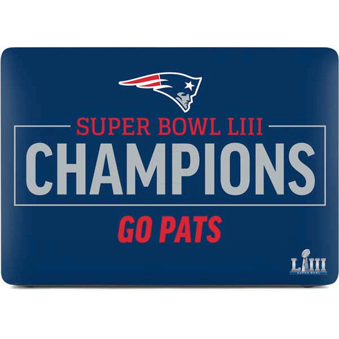 NFL Super Bowl LIII Champions Go Pats Apple MacBook Pro 16-inch Skin
